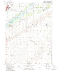 Central City East Nebraska Historical topographic map, 1:24000 scale, 7.5 X 7.5 Minute, Year 1962