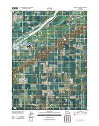 Central City East Nebraska Historical topographic map, 1:24000 scale, 7.5 X 7.5 Minute, Year 2011