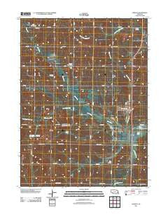 Ceresco Nebraska Historical topographic map, 1:24000 scale, 7.5 X 7.5 Minute, Year 2011