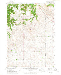 Chadron 3 NE Nebraska Historical topographic map, 1:24000 scale, 7.5 X 7.5 Minute, Year 1966
