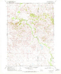 Chadron NE Nebraska Historical topographic map, 1:24000 scale, 7.5 X 7.5 Minute, Year 1969
