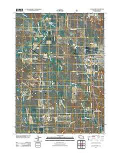 Chadron West Nebraska Historical topographic map, 1:24000 scale, 7.5 X 7.5 Minute, Year 2011