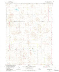 Chain Lake Nebraska Historical topographic map, 1:24000 scale, 7.5 X 7.5 Minute, Year 1981
