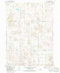 Chain Lake Nebraska Historical topographic map, 1:24000 scale, 7.5 X 7.5 Minute, Year 1981