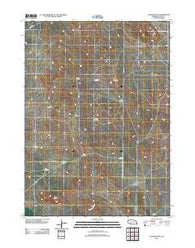 Chalk Buttes Nebraska Historical topographic map, 1:24000 scale, 7.5 X 7.5 Minute, Year 2011