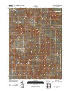 Chalk Buttes NE Nebraska Historical topographic map, 1:24000 scale, 7.5 X 7.5 Minute, Year 2011