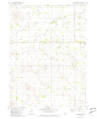 Chambers West Nebraska Historical topographic map, 1:24000 scale, 7.5 X 7.5 Minute, Year 1981