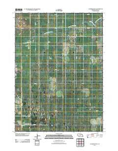 Chambers West Nebraska Historical topographic map, 1:24000 scale, 7.5 X 7.5 Minute, Year 2011