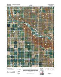 Champion Nebraska Historical topographic map, 1:24000 scale, 7.5 X 7.5 Minute, Year 2011