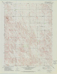 Champion SW Nebraska Historical topographic map, 1:24000 scale, 7.5 X 7.5 Minute, Year 1973