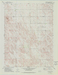 Champion SW Nebraska Historical topographic map, 1:24000 scale, 7.5 X 7.5 Minute, Year 1973