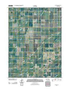 Chapman Nebraska Historical topographic map, 1:24000 scale, 7.5 X 7.5 Minute, Year 2011