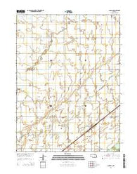 Chapman Nebraska Current topographic map, 1:24000 scale, 7.5 X 7.5 Minute, Year 2014