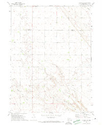 Chappell NE Nebraska Historical topographic map, 1:24000 scale, 7.5 X 7.5 Minute, Year 1971