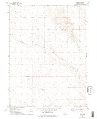 Chase Nebraska Historical topographic map, 1:24000 scale, 7.5 X 7.5 Minute, Year 1973