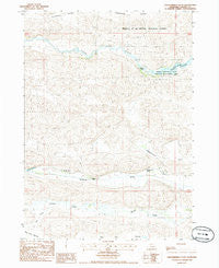 Chesterfield Flats Nebraska Historical topographic map, 1:24000 scale, 7.5 X 7.5 Minute, Year 1985
