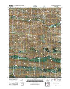 Chesterfield Flats Nebraska Historical topographic map, 1:24000 scale, 7.5 X 7.5 Minute, Year 2011