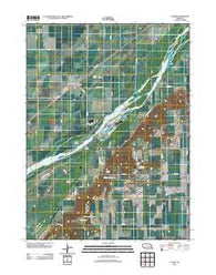 Clarks Nebraska Historical topographic map, 1:24000 scale, 7.5 X 7.5 Minute, Year 2011