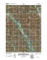 Clarkson Nebraska Historical topographic map, 1:24000 scale, 7.5 X 7.5 Minute, Year 2011