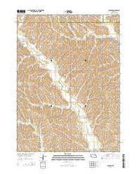 Clarkson Nebraska Current topographic map, 1:24000 scale, 7.5 X 7.5 Minute, Year 2014
