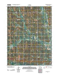 Clarkson SE Nebraska Historical topographic map, 1:24000 scale, 7.5 X 7.5 Minute, Year 2011