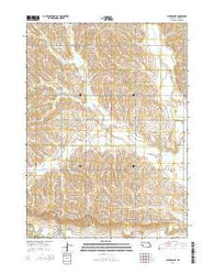Clarkson SE Nebraska Current topographic map, 1:24000 scale, 7.5 X 7.5 Minute, Year 2014