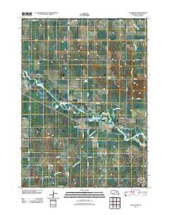 Clearwater Nebraska Historical topographic map, 1:24000 scale, 7.5 X 7.5 Minute, Year 2011