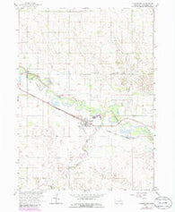 Clearwater Nebraska Historical topographic map, 1:24000 scale, 7.5 X 7.5 Minute, Year 1963