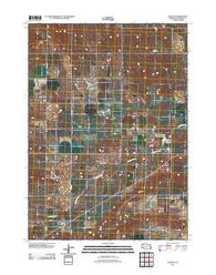 Clinton Nebraska Historical topographic map, 1:24000 scale, 7.5 X 7.5 Minute, Year 2011