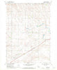 Clinton Nebraska Historical topographic map, 1:24000 scale, 7.5 X 7.5 Minute, Year 1969