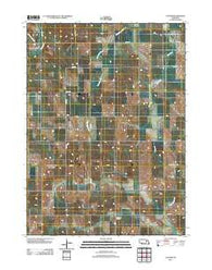 Closter Nebraska Historical topographic map, 1:24000 scale, 7.5 X 7.5 Minute, Year 2011