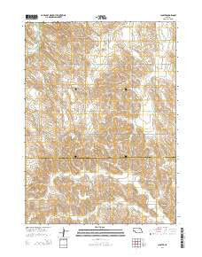 Closter Nebraska Current topographic map, 1:24000 scale, 7.5 X 7.5 Minute, Year 2014
