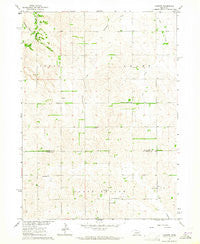 Closter Nebraska Historical topographic map, 1:24000 scale, 7.5 X 7.5 Minute, Year 1963