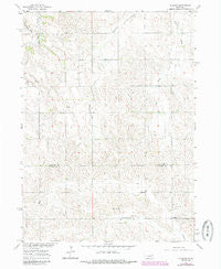 Closter Nebraska Historical topographic map, 1:24000 scale, 7.5 X 7.5 Minute, Year 1963