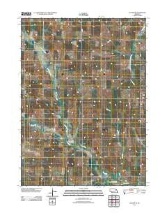 Closter SE Nebraska Historical topographic map, 1:24000 scale, 7.5 X 7.5 Minute, Year 2011