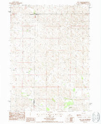 Cody Lake NW Nebraska Historical topographic map, 1:24000 scale, 7.5 X 7.5 Minute, Year 1986