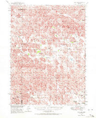 Cody Lake Nebraska Historical topographic map, 1:62500 scale, 15 X 15 Minute, Year 1949