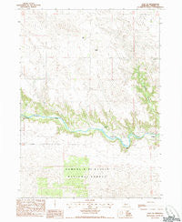Cody SE Nebraska Historical topographic map, 1:24000 scale, 7.5 X 7.5 Minute, Year 1985