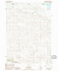 Cody West Nebraska Historical topographic map, 1:24000 scale, 7.5 X 7.5 Minute, Year 1985
