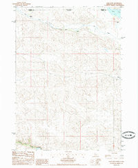 Cody West Nebraska Historical topographic map, 1:24000 scale, 7.5 X 7.5 Minute, Year 1985