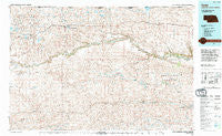 Cody Nebraska Historical topographic map, 1:100000 scale, 30 X 60 Minute, Year 1994
