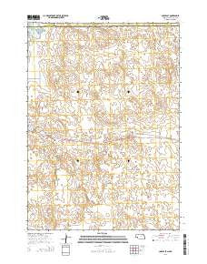 Cody East Nebraska Current topographic map, 1:24000 scale, 7.5 X 7.5 Minute, Year 2014