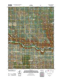 Cody SE Nebraska Historical topographic map, 1:24000 scale, 7.5 X 7.5 Minute, Year 2011