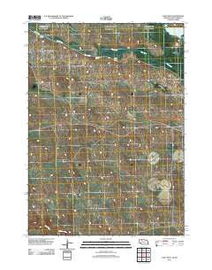 Cody West Nebraska Historical topographic map, 1:24000 scale, 7.5 X 7.5 Minute, Year 2011