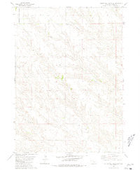 Coffee Mill Butte SE Nebraska Historical topographic map, 1:24000 scale, 7.5 X 7.5 Minute, Year 1980