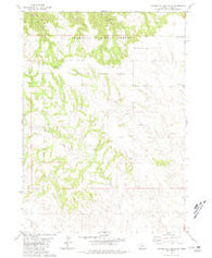 Coffee Mill Butte SW Nebraska Historical topographic map, 1:24000 scale, 7.5 X 7.5 Minute, Year 1980