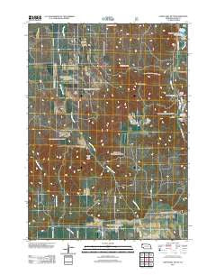 Coffee Mill Butte Nebraska Historical topographic map, 1:24000 scale, 7.5 X 7.5 Minute, Year 2011
