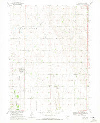 Colon Nebraska Historical topographic map, 1:24000 scale, 7.5 X 7.5 Minute, Year 1969