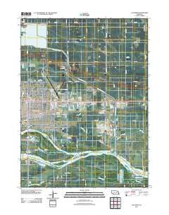 Columbus Nebraska Historical topographic map, 1:24000 scale, 7.5 X 7.5 Minute, Year 2011