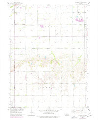 Columbus SE Nebraska Historical topographic map, 1:24000 scale, 7.5 X 7.5 Minute, Year 1958